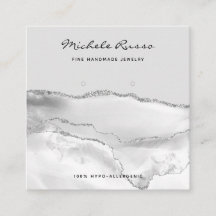 Tarjetas de visualización de joyas de código QR he