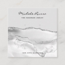 Tarjetas de visualización de joyas de código QR he