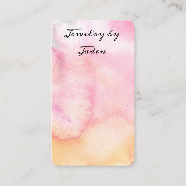 Tarjetas de visualización de joyas de Sherbert Wat (Anverso)