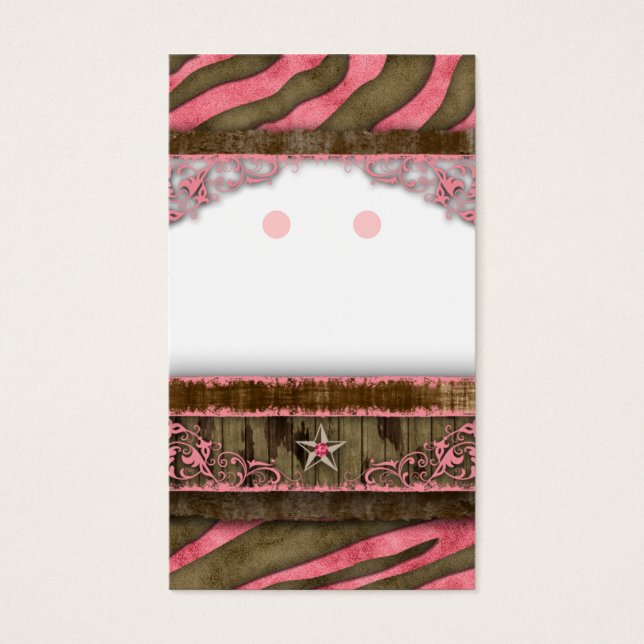 Tarjetas de visualización de joyas Estrella de ceb (Frente)