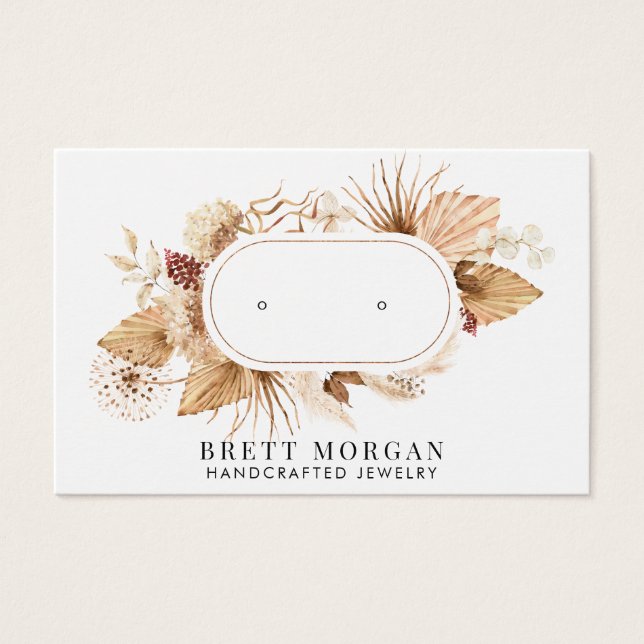 Tarjetas de visualización de joyas para coníferas  (Anverso)