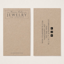 Tarjetas de visualización de Kraft para el arriend