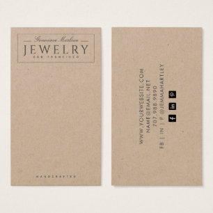 Tarjetas de visualización de Kraft para el arriend