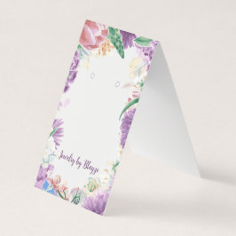 Tarjetas de visualización de la primavera del marc