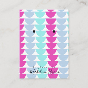 Tarjetas de visualización de la sirena artesanal