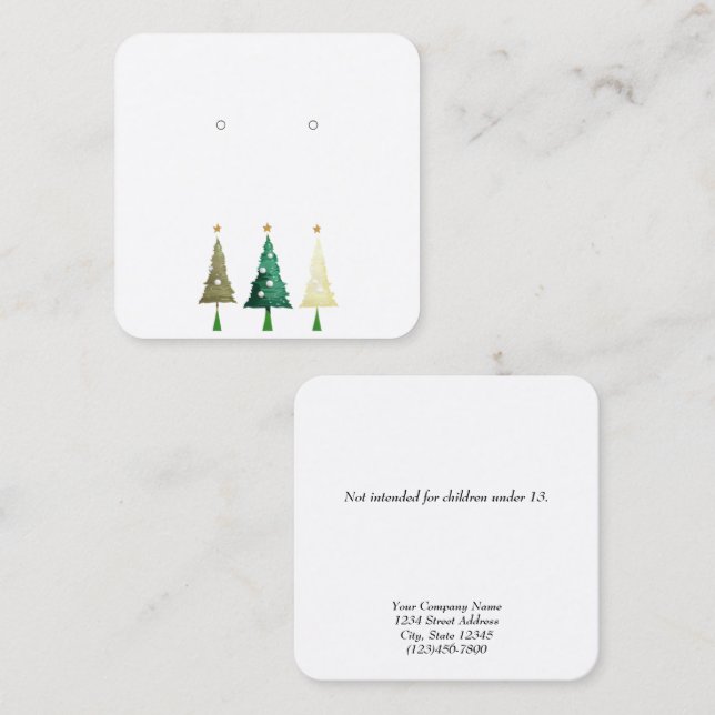 Tarjetas de visualización de personalizado para ár (Anverso / Reverso)