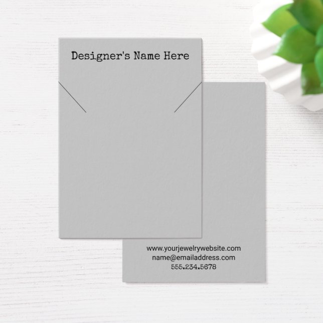Tarjetas de visualización de soporte de collar de  (Escritorio)