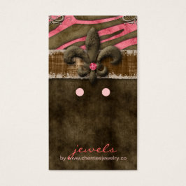 Tarjetas de visualización de tierra Cute Zebra Fle