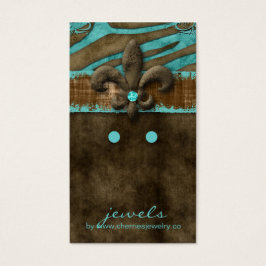 Tarjetas de visualización de tierra Cute Zebra Fle