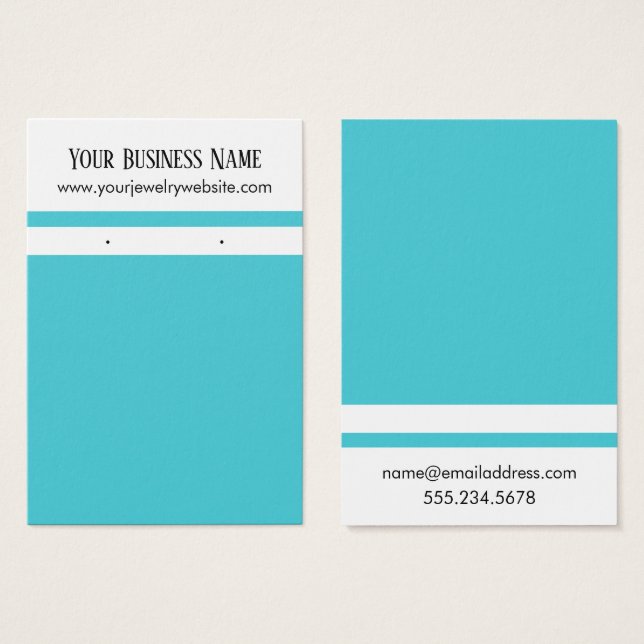 Tarjetas de visualización del soporte de la banda  (Anverso y reverso)