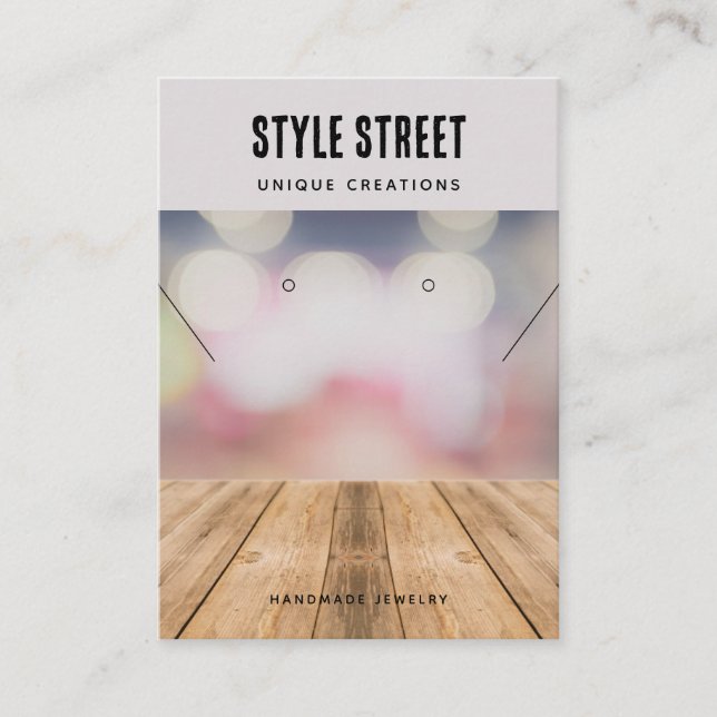 Tarjetas de visualización para joyas de código QR  (Anverso)