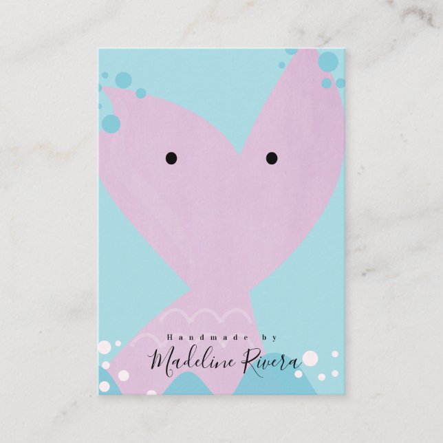 Tarjetas de visualización para sirenas artesanales (Anverso)