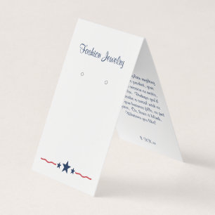 Tarjetas de visualización Patrióticas Stars & Stri