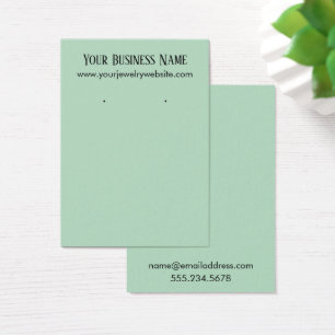 Tarjetas de visualización simples para portaesquin