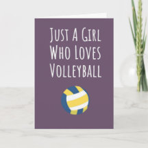 Tarjetas de voleibol rosa lindas equipo de deporte