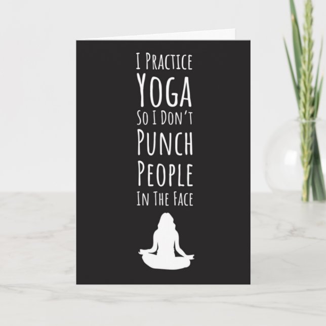 Tarjetas de Yoga Modernas para su Meditación (Anverso)