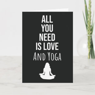 Tarjetas de Yoga para la Mujer Yogui para Ella