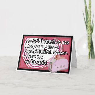 Tarjetas del acosador - en tostada