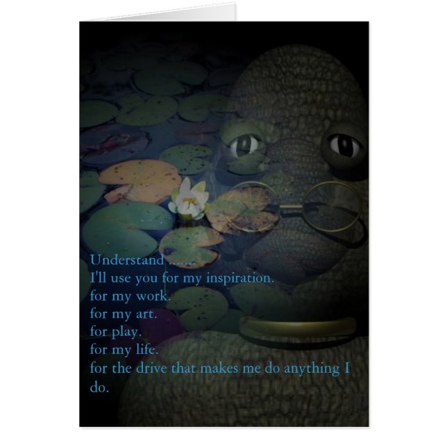 Tarjetas del amor de FrogDaddy (Frente)