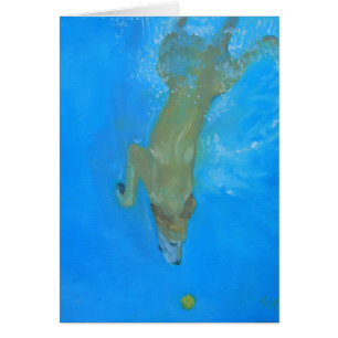 Tarjetas del arte del labrador retriever