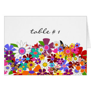 Tarjetas del asiento de la tabla - boda