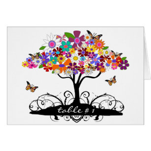 Tarjetas del asiento de la tabla - boda
