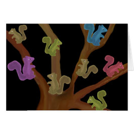 Tarjetas del asilo de la ardilla