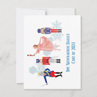 Tarjetas del Ballet Cascanueces