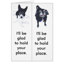 Tarjetas del border collie del barro amasado de