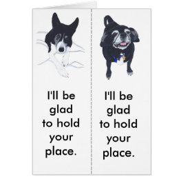 Tarjetas del border collie del barro amasado de
