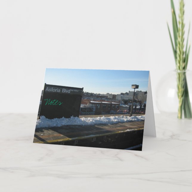 Tarjetas del bulevar de Astoria (Anverso)