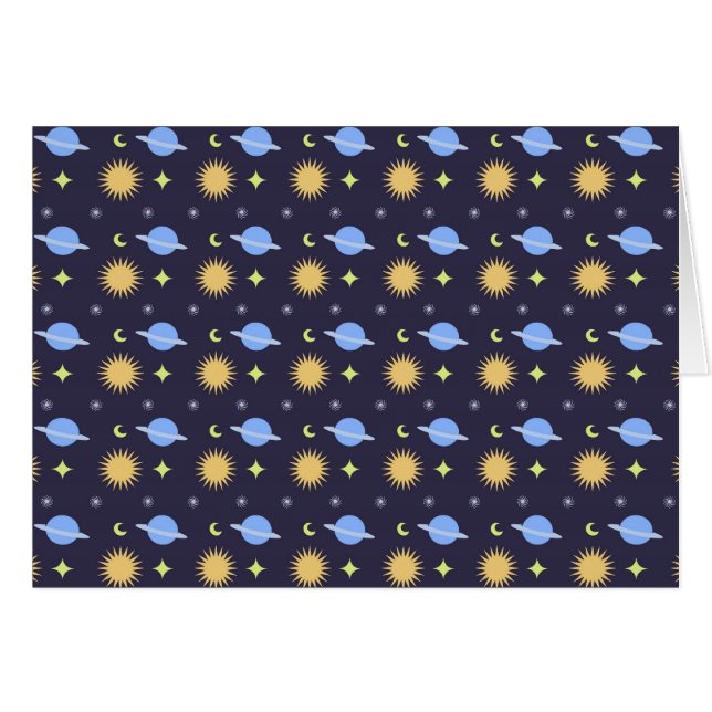 Tarjetas del caso del espacio (Anverso (Horizontal))