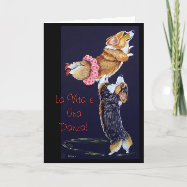 Tarjetas del Corgi Galés del Pembroke (Anverso)