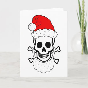 Tarjetas del cráneo de Santa