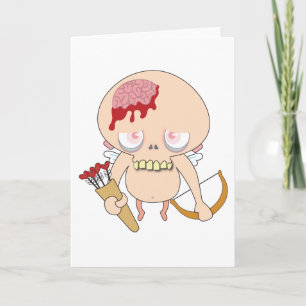 Tarjetas del Cupid del zombi