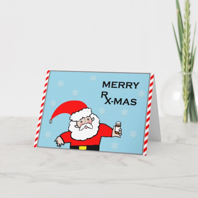 tarjetas del día de fiesta de la farmacia (Anverso)