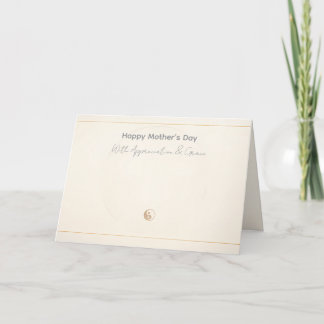 Tarjetas del Día de la Madre para clientes de la c