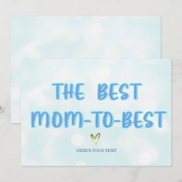 Tarjetas del Día de la Madre para futuras madres