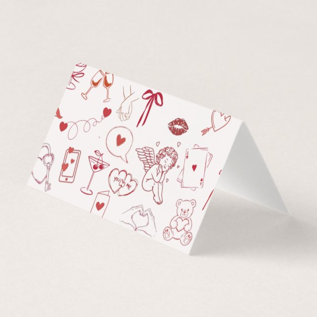 Tarjetas del Día de San Valentín (Anverso)
