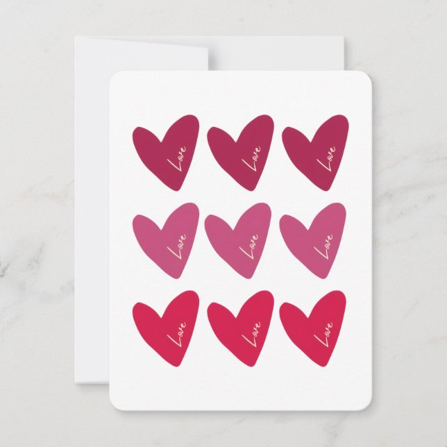 Tarjetas del Día de San Valentín (Anverso)