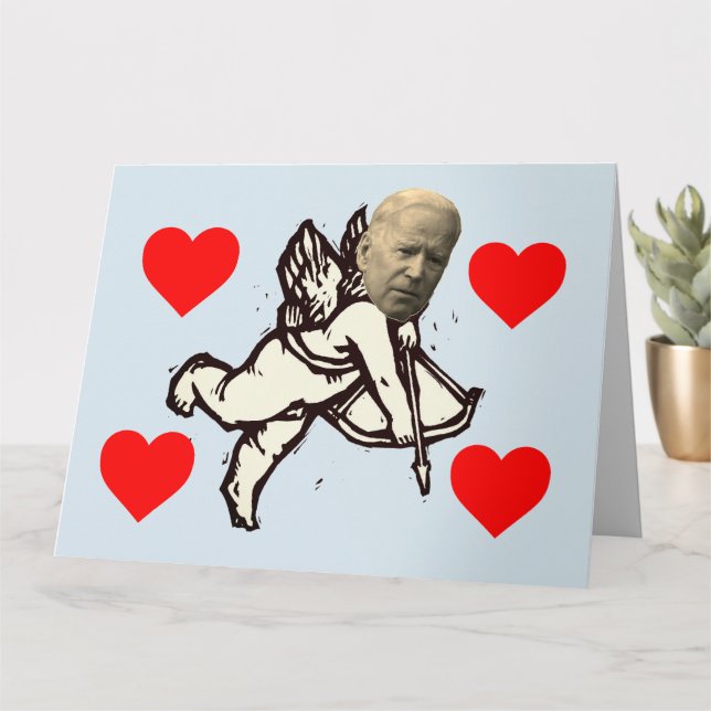 TARJETAS DEL DÍA DE SAN VALENTÍN DE BRANDON BIDEN (Planta pequeña)