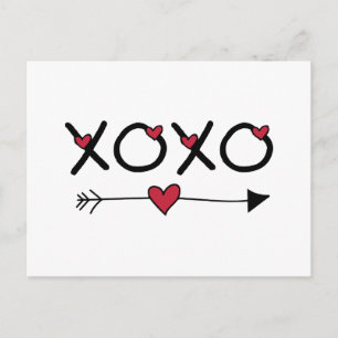 Tarjetas del día de San Valentín de XOXO