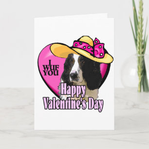 Tarjetas del día de San Valentín del perro de