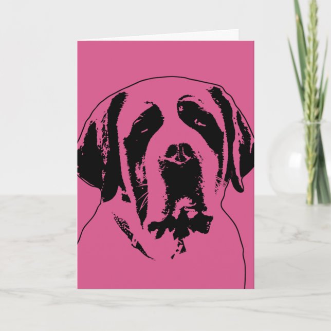 Tarjetas del día de San Valentín - silueta de St (Anverso)