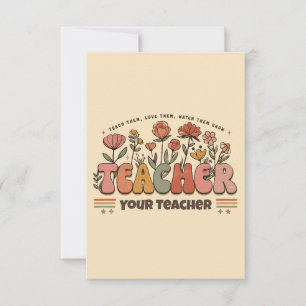 Tarjetas del Día del Maestro
