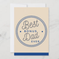 Tarjetas del día del padrastro Tipografía para Pad