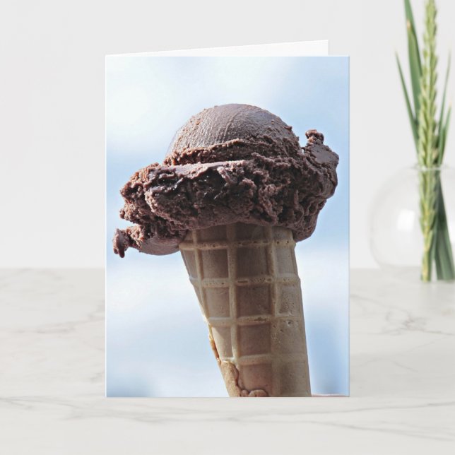 TARJETAS DEL DÍA DEL PADRE CHOCOLATE ICE CREAM CON (Anverso)