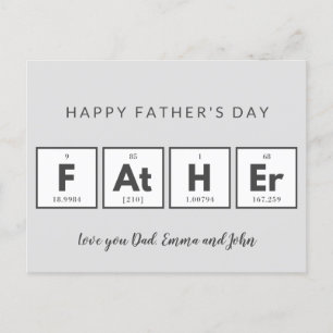 Tarjetas del día del padre Cool Divertido