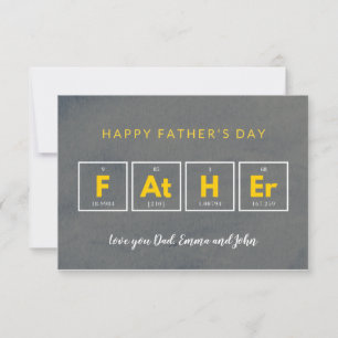 Tarjetas del día del padre Cool Divertido