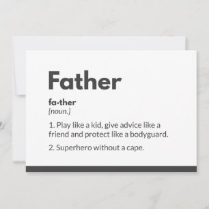 Tarjetas del día del padre superhéroe Superdad